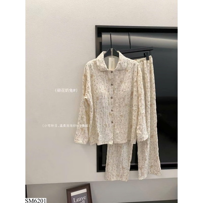 SM6201 SET ĐỒ NGỦ TAY DÀI NỮ