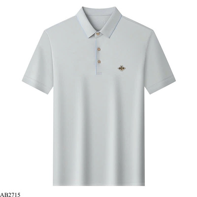 AB2715 ÁO POLO TRƠN MÀU LOGO NGỰC