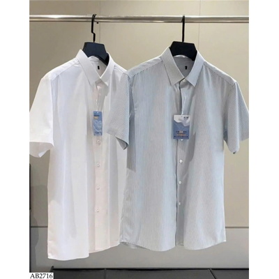 AB2716 SƠ MI NAM DÁNG SUÔNG INBLUE