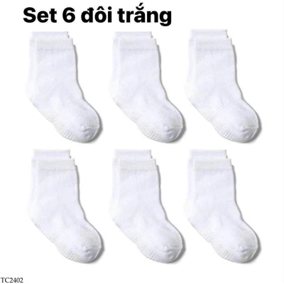 TC2402 SET 6 ĐÔI TẤT CHO BÉ
