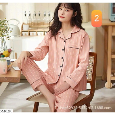 SM6210 BỘ PIJAMA MẶC NHÀ CHO NỮ
