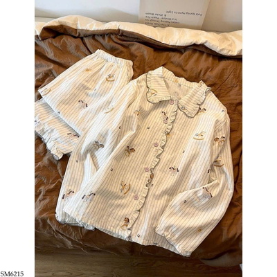 SM6215 BỘ NGỦ PIJAMA CHO NỮ
