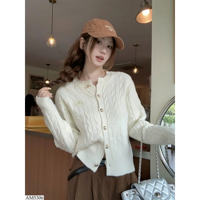 AM5306 ÁO LEN THỪNG CÀI CÚC
