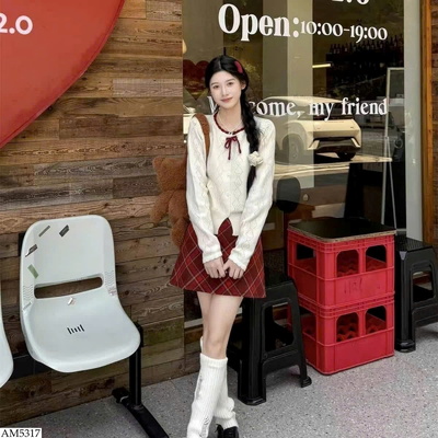 AM5317 ÁO CARDIGAN PHỐI NƠ CHO NỮ