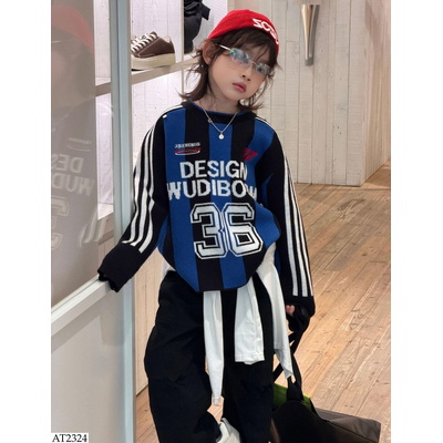AT2324 ÁO LEN SỌC THỂ THAO SỐ 36