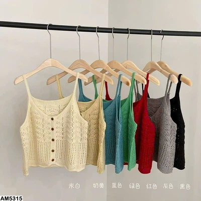 AM5315 ÁO 2 DÂY LEN MỎNG