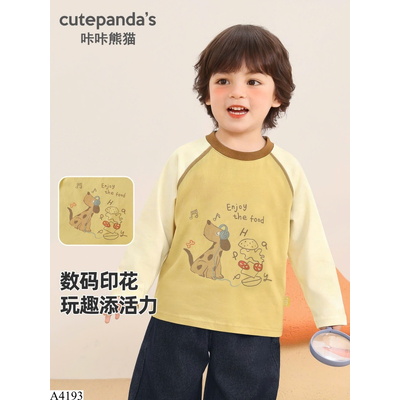 A4193 ÁO THUN DÀI TAY DỄ THƯƠNG CHO BÉ