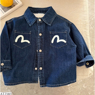AT2340 ÁO SƠ MI DENIM CHO BÉ