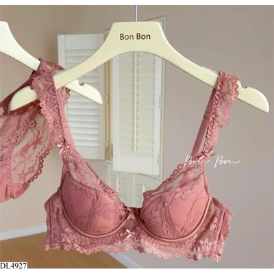 DL4927 SET BRA PHỐI REN CÓ GỌNG