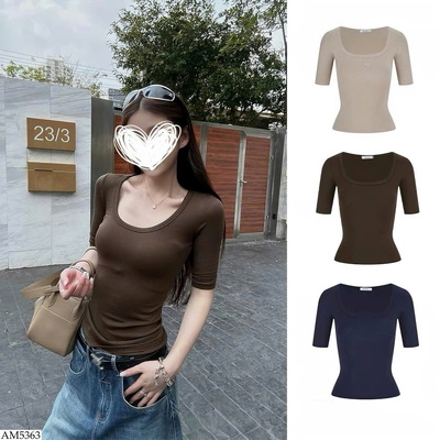 AM5363 ÁO THUN NỮ HÃNG MosesQueen