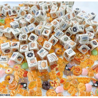 DC1805  SET 30 MÓN BÁNH MINI MÔ PHỎNG SIÊU ĐÁNG YÊU