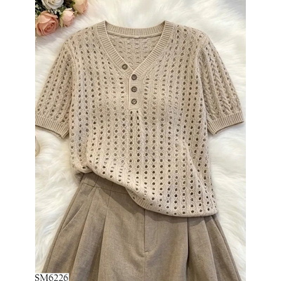SM6226 SÉT ÁO LỖ QUẦN SHORT