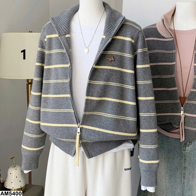 AM5400  ÁO KHOÁC CARDIGAN KHÓA KÉO CHO NỮ
