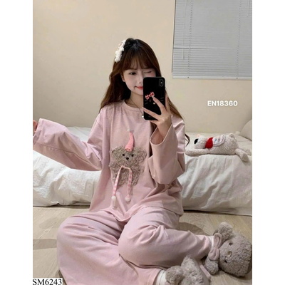 SM6243 SET ĐỒ NGỦ HÌNH CHÓ NỔI DỄ THƯƠNG