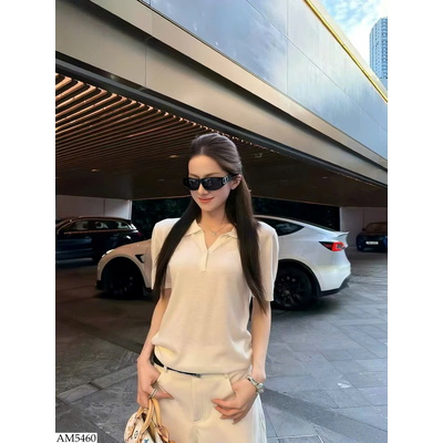 AM5460 ÁO CỘC TAY CỔ POLO CHO NỮ MosesQueen