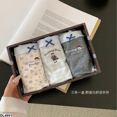 DL4951 SET 3 QUẦN CHÍP KHÁNG KHUẨN NỮ