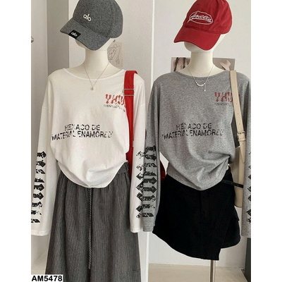 AM5478 ÁO THUN DÀI TAY CỔ TRÒN
