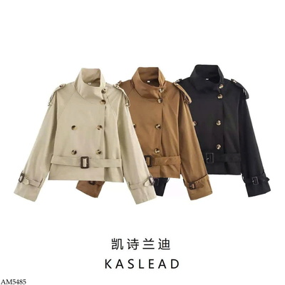AM5485 ÁO TRENCH COAT DÁNG NGẮN KASLEAD