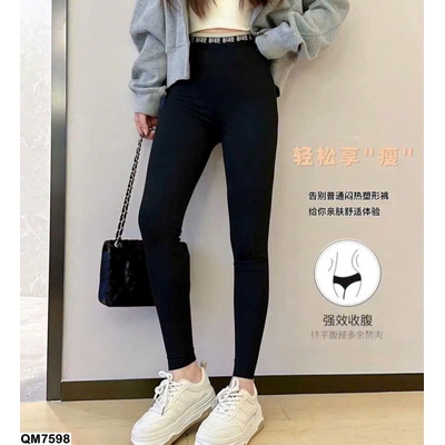 QM7598 QUẦN LEGGING CẠP CHỮ HÀN
