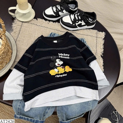 AT2426 ÁO THUN DÀI TAY MICKEY
