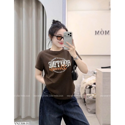 VN1308.01 SET 2 ÁO PHONG SIEU HOT- 2 MÀU SIÊU DỄ PHỐI