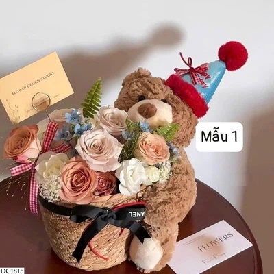 DC1815 GẤU HAPPY BIRTHDAY XINH IU