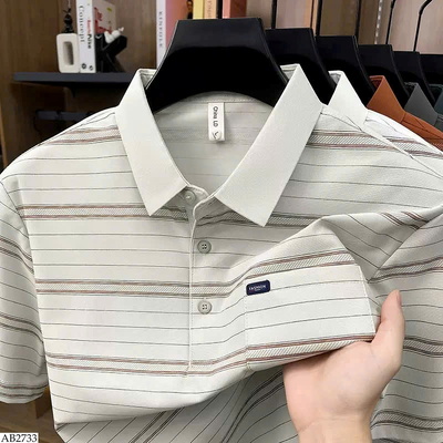 AB2733 ÁO POLO KẺ CHO NAM