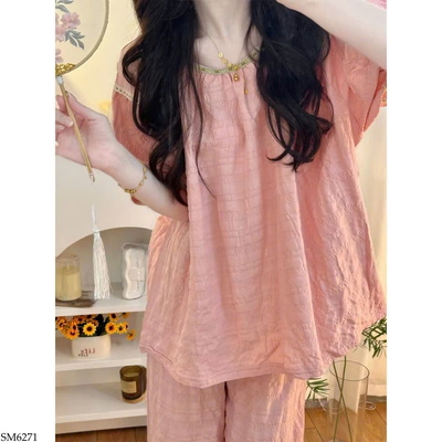 SM6271 BỘ NGỦ MẶC NHÀ CHO NỮ