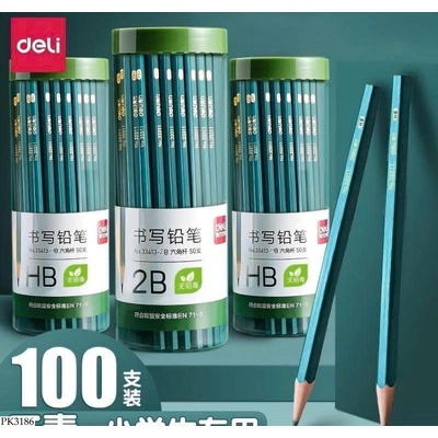 PK3186 SET 100 BÚT CHÌ DELI