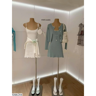 SM6284 SET VÁY CARDIGAN E.N.E.N ( W.G.W.E )