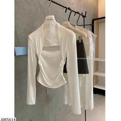 AM5614 ÁO DÀI TAY CỔ VUÔNG YJIA