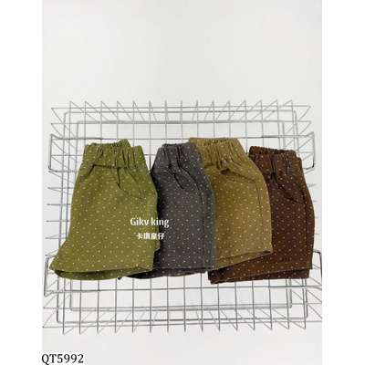 QT5992 QUẦN SHORT CHẤM BI HÀN QUỐC