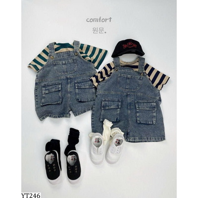 YT246 QUẦN YẾM JEAN TÚI HỘP