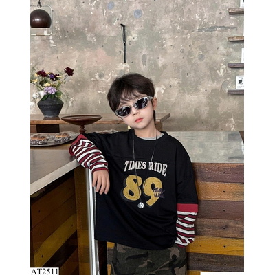 AT2511 ÁO 2 LỚP TAY KẺ 89 AFTE