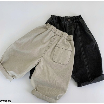 QT5999  QUẦN JEAN CHỈ NỔI MAIBAO