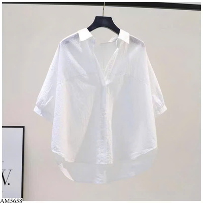 AM5658 ÁO SƠ MI NỮ TAY LỠ