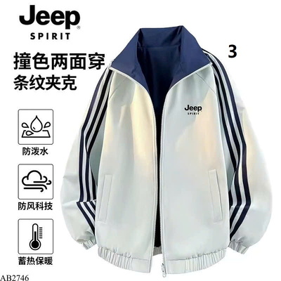 AB2746 ÁO KHOÁC TAY KẺ NAM NỮ JEEP