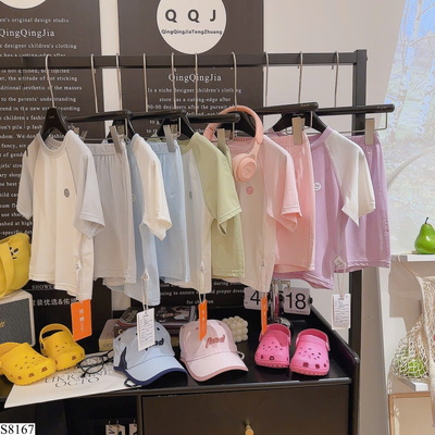 S8167 GIÁ MỚI - SET ÁO THUN MIX QUẦN SHORT CHO BÉ