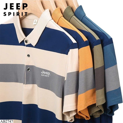 AB2747 ÁO POLO NAM KẺ SỌC NGANG