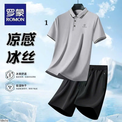 SB654 BỘ POLO ROMON CHO NAM