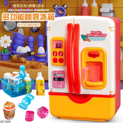 DC1825 TỦ LẠNH ĐỒ CHƠI NHÀ BẾP CHO BÉ