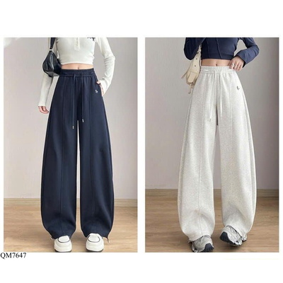 QM7647 QUẦN NỈ ỐNG RỘNG
