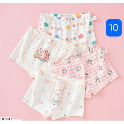 DL5012 SET 4 QUẦN CHIP ĐÙI BÉ GÁI