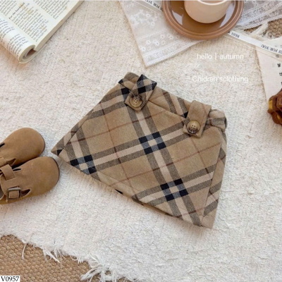 V0957 CHÂN VÁY NGẮN CHO BÉ GÁI