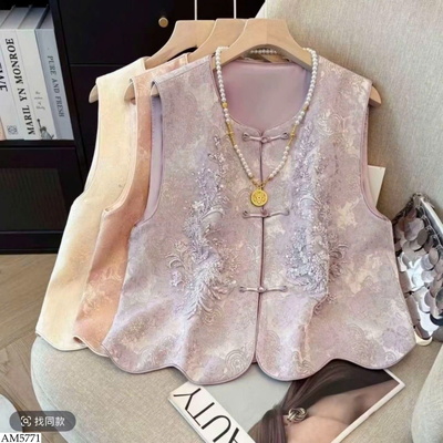 AM5771 ÁO SÁT NÁCH NỮ PHONG CÁCH TRUNG HOA