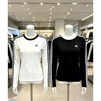 AM5823 ÁO THUN DÀI TAY PHỐI KẺ CHO NỮ