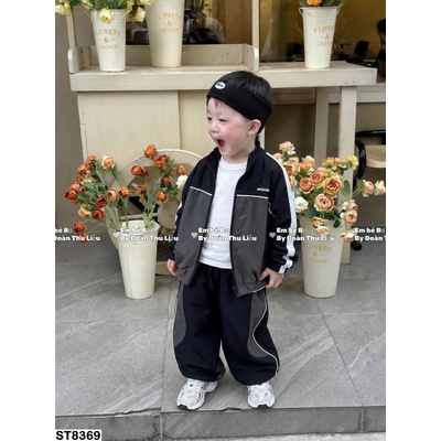 ST8369  SET BỘ THỂ THAO GIÓ CHO BÉ TRAI