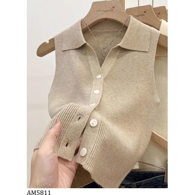 AM5811 ÁO LEN CỔ POLO SÁT NÁCH