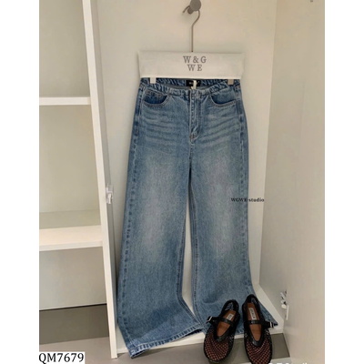 QM7679  QUẦN JEAN ỐNG RỘNG E.N.E.N. ( W.G.W.E )