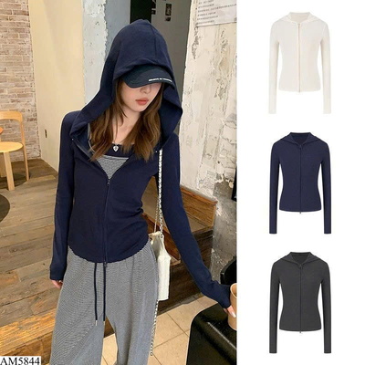 AM5844 ÁO KHOÁC LIỀN MŨ NỮ